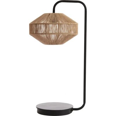Lámpara de mesa negra de metal bohemia Light And Living - Accesorio de iluminación Lámpara de mesa negra de metal bohemia Light And Living - Accesorio de iluminación