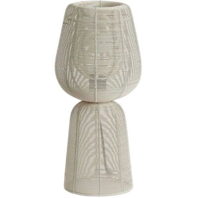 Light&Living Aboso Lámpara de Mesa Blanca Moderna - Decoración Interior Light&Living Aboso Lámpara de Mesa Blanca Moderna - Decoración Interior