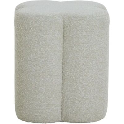 Pouf Light&living Nalani 38x38x45 cm - bouclé crème - Publicité Pouf Light&living Nalani 38x38x45 cm - bouclé crème - Publicité