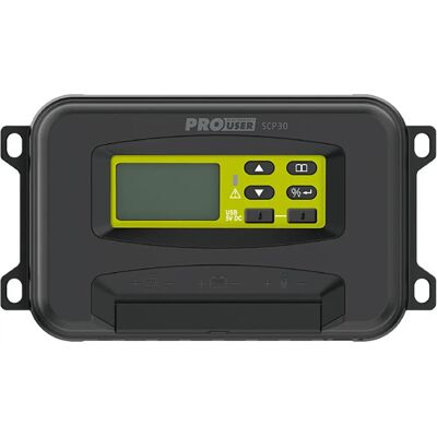 ProUser SCP30 - 30A PWM Laderregler voor 12V/24V Batterijen ProUser SCP30 - 30A PWM Laderregler voor 12V/24V Batterijen