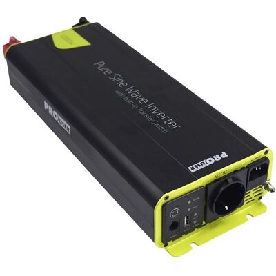 ProUser PSI1000TX Omvormer - 1000W, 12V naar 230V, Sinus, Afstandsbediening ProUser PSI1000TX Omvormer - 1000W, 12V naar 230V, Sinus, Afstandsbediening