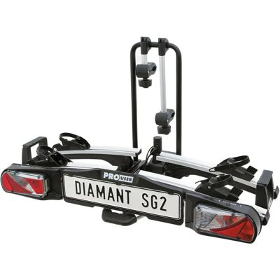 Pro-User Diamant SG2 Fietsendrager - Voor 2 Fietsen - 60kg Max Pro-User Diamant SG2 Fietsendrager - Voor 2 Fietsen - 60kg Max