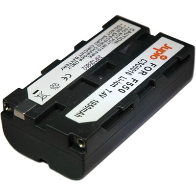 Batería Jupio NP-F550 - Cámara y Videocámara Litio 2350mAh Batería Jupio NP-F550 - Cámara y Videocámara Litio 2350mAh
