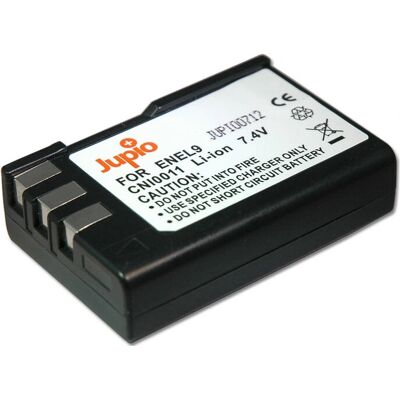 Batterie Jupio EN-EL9a - 1100mAh pour Nikon - Publicité Batterie Jupio EN-EL9a - 1100mAh pour Nikon - Publicité