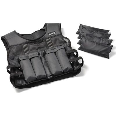 Tunturi Safety Vest - 10kg Adjustable Fitness Vest Tunturi Safety Vest - 10kg Adjustable Fitness Vest