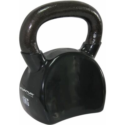 Tunturi Model 16TUSCL351 - Ergonomic 16kg Vinyl Kettlebell - Kettlebell Tunturi Model 16TUSCL351 - Ergonomic 16kg Vinyl Kettlebell - Kettlebell