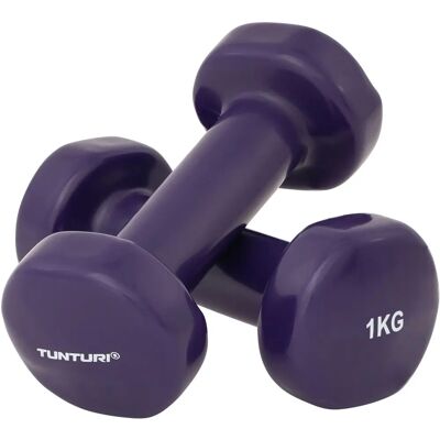Tunturi Modelo 14TUSFU109 - Mancuerna de 2kg - Gimnasio y Casa Tunturi Modelo 14TUSFU109 - Mancuerna de 2kg - Gimnasio y Casa