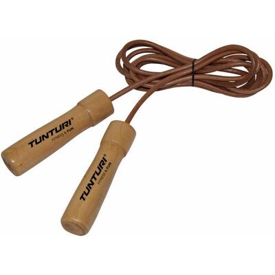 Kožený jump rope Tunturi - Profesionální fitness vybavení Kožený jump rope Tunturi - Profesionální fitness vybavení