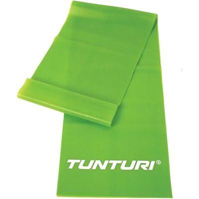Bande de Résistance Tunturi - Résistance Moyenne - Bande de Résistance - Vert - Publicité Bande de Résistance Tunturi - Résistance Moyenne - Bande de Résistance - Vert - Publicité