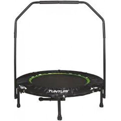 Tunturi Fitness Trampolin - Klappbar, 100-115cm, Schwarz & Weiß - Trampolin Tunturi Fitness Trampolin - Klappbar, 100-115cm, Schwarz & Weiß - Trampolin