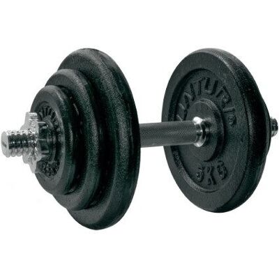 Tunturi Verstellbare Hantel - 20kg - Schwarz Tunturi Verstellbare Hantel - 20kg - Schwarz