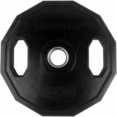 Tunturi Modelo 14TUSCL276 Disco de Peso - Placa Olímpica em Borracha 15kg Tunturi Modelo 14TUSCL276 Disco de Peso - Placa Olímpica em Borracha 15kg