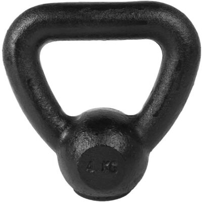 Tunturi Model 14TUSCL330 Kettlebell - Black - 4kg Tunturi Model 14TUSCL330 Kettlebell - Black - 4kg
