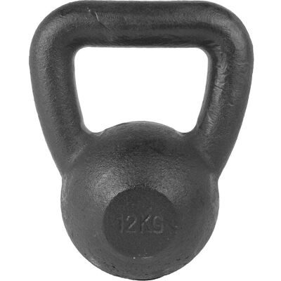 Tunturi Black Kettlebell 12kg - Strength & Stability Tunturi Black Kettlebell 12kg - Strength & Stability