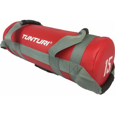 Tunturi Powerbag 15 kg - Sac de Fitness - Publicité Tunturi Powerbag 15 kg - Sac de Fitness - Publicité