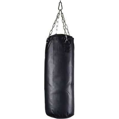 Sac de Boxe Tunturi - 70cm, 14kg - Cuir synthétique - Chaînes en acier - Sac de boxe - Publicité Sac de Boxe Tunturi - 70cm, 14kg - Cuir synthétique - Chaînes en acier - Sac de boxe - Publicité