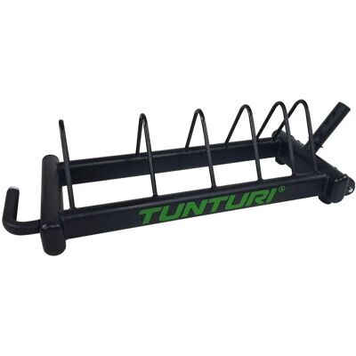 Tunturi Gewichtsscheibenständer - Robuster Stahl, Schwarz - Zuhause & Fitness Tunturi Gewichtsscheibenständer - Robuster Stahl, Schwarz - Zuhause & Fitness