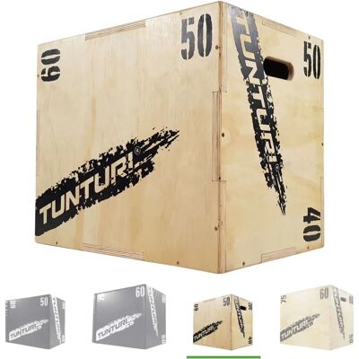 Tunturi Multiplex Plyo Box - Verstelbaar 40/50/60cm - Plyo Box Tunturi Multiplex Plyo Box - Verstelbaar 40/50/60cm - Plyo Box