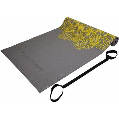 Tunturi Yoga Matte - Grau - 4mm Unterstützung Tunturi Yoga Matte - Grau - 4mm Unterstützung