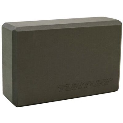 Bloc de yoga Tunturi - Anthracite Support, Stabilité, Flexibilité - Publicité Bloc de yoga Tunturi - Anthracite Support, Stabilité, Flexibilité - Publicité