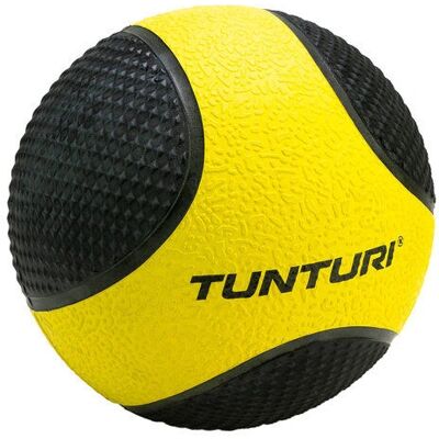 Tunturi 14TUSCL401 Medicine Ball - 1kg, Black, Yellow - Medicine ball Tunturi 14TUSCL401 Medicine Ball - 1kg, Black, Yellow - Medicine ball