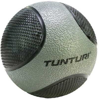 Tunturi Modèle 14TUSCL405 - Ballon médicinal 5kg Gris/Noir - Publicité Tunturi Modèle 14TUSCL405 - Ballon médicinal 5kg Gris/Noir - Publicité