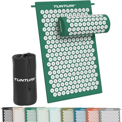 Tunturi Green Acupressure Mat Set - Pain Relief & Relaxation Tunturi Green Acupressure Mat Set - Pain Relief & Relaxation