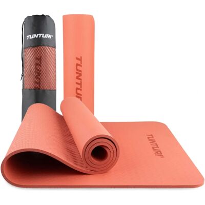 Tapete de Yoga Tunturi - 8mm Ouro Rosa - Tapete de Fitness para Yoga & Pilates Tapete de Yoga Tunturi - 8mm Ouro Rosa - Tapete de Fitness para Yoga & Pilates