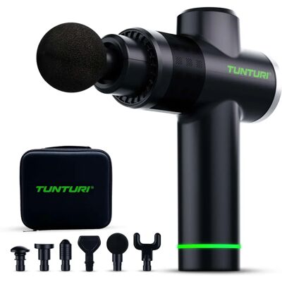 Tunturi MG40 Massagepistole - 20 Geschwindigkeiten, Tiefenmassage, Kompakt Tunturi MG40 Massagepistole - 20 Geschwindigkeiten, Tiefenmassage, Kompakt