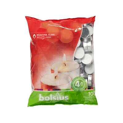 Świeca Woska Bolsius 103630308800 Biała - Typ Świecy Świeca Woska Bolsius 103630308800 Biała - Typ Świecy