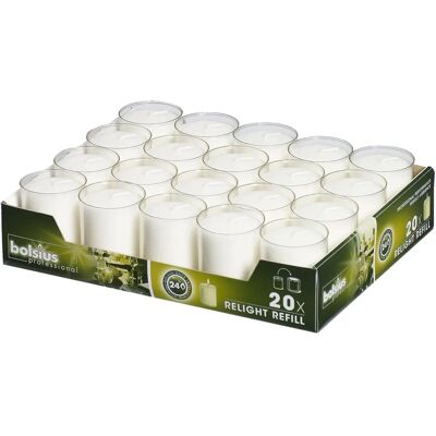 Napełnienie do świec szklanych Multi - 24h czas palenia - Przezroczysty - Napełnienie Napełnienie do świec szklanych Multi - 24h czas palenia - Przezroczysty - Napełnienie