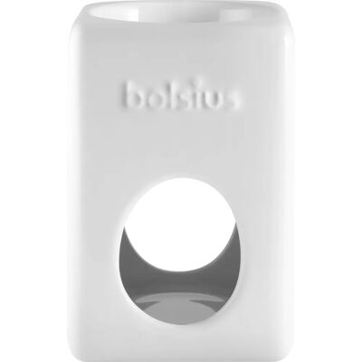 Bolsius 1029 9018 0302 - Lampe aromatique blanche en céramique Bolsius 1029 9018 0302 - Lampe aromatique blanche en céramique