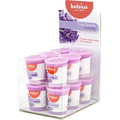 Bolsius - 24 Candele a Moccolo 53/45 - Purple Bolsius - 24 Candele a Moccolo 53/45 - Purple