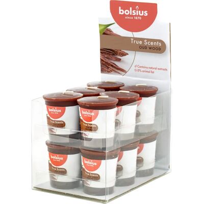 Bolsius - 8717847139078 - Brown - Oud Wood Oriental - Candle Bolsius - 8717847139078 - Brown - Oud Wood Oriental - Candle