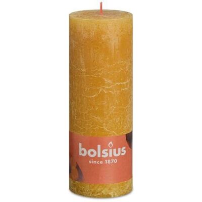 Vela de Miel de Abeja Amarilla - Cera Rústica, 35h de combustión Vela de Miel de Abeja Amarilla - Cera Rústica, 35h de combustión