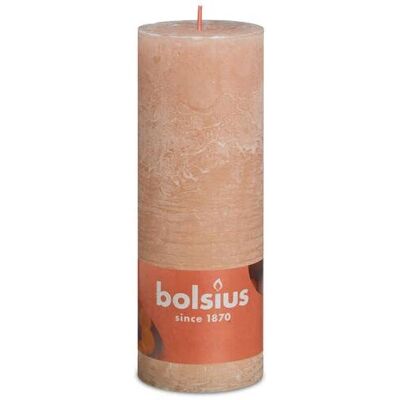 Bolsius Rustiko Shine Wachs-Candle Misty Pink - Kerze Bolsius Rustiko Shine Wachs-Candle Misty Pink - Kerze