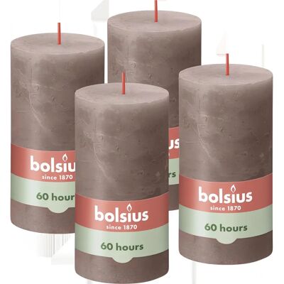 Ozdobne rustykalne świece Bolsius - Świece kolonowe Ozdobne rustykalne świece Bolsius - Świece kolonowe