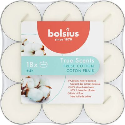 Bolsius True Scents - Tuoksulliset teelamput - 18 kpl Bolsius True Scents - Tuoksulliset teelamput - 18 kpl