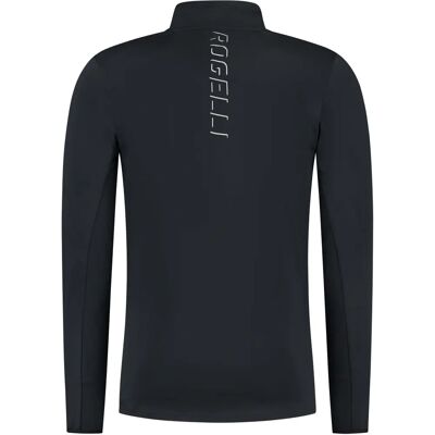 Rogelli Campton 2.0 Schwarzes Langarm-Lauft-Shirt - Sport-T-Shirt Rogelli Campton 2.0 Schwarzes Langarm-Lauft-Shirt - Sport-T-Shirt