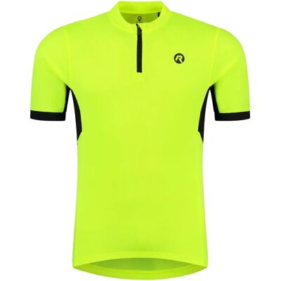 Rogelli Perugia 2.0 - Cykeltröja - Kort ärm - Gul/Sort - Str S Rogelli Perugia 2.0 - Cykeltröja - Kort ärm - Gul/Sort - Str S