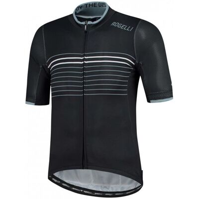 Rogelli Kalon XL Czarnobiała Koszulka Rowerowa Rogelli Kalon XL Czarnobiała Koszulka Rowerowa