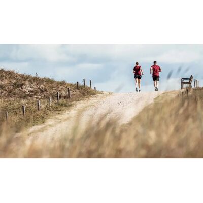 ROGELLI S Rote Lauf-T-Shirt - T-Shirt ROGELLI S Rote Lauf-T-Shirt - T-Shirt