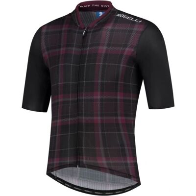 Rogelli Maroon Cykeltröja - Pro fit, Laserklippta ärmar, 3 bakfickor Rogelli Maroon Cykeltröja - Pro fit, Laserklippta ärmar, 3 bakfickor