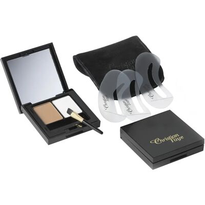 Christian Faye Licht Oogbrauw Make-up Duo Highlighter - Waterdicht Puder & Highlighter Christian Faye Licht Oogbrauw Make-up Duo Highlighter - Waterdicht Puder & Highlighter