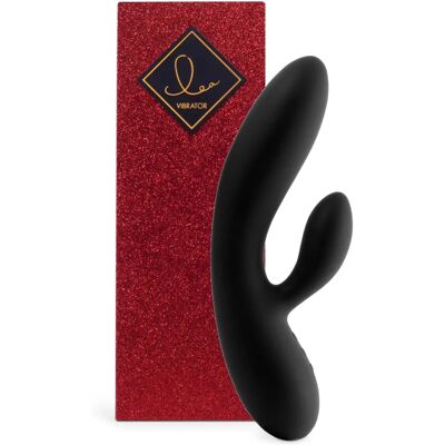 FeelzToys Lea Rabbit Vibrator - Silicone Waterproof Dual Motor G-Spot Clitoral Stimulator FeelzToys Lea Rabbit Vibrator - Silicone Waterproof Dual Motor G-Spot Clitoral Stimulator