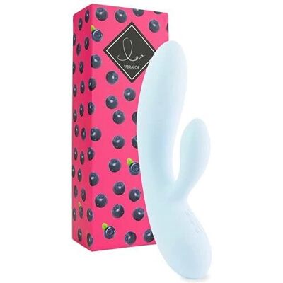 FeelzToys Conejo Lea - Vibrador - Azul - 7 Modos - Impermeable - Recargable USB - Uso Solo y en Pareja FeelzToys Conejo Lea - Vibrador - Azul - 7 Modos - Impermeable - Recargable USB - Uso Solo y en Pareja