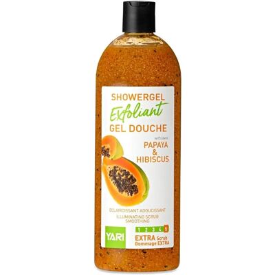 Yari Gel Douche Exfoliant à la Papaye et Hibiscus - Gel Douche - Publicité Yari Gel Douche Exfoliant à la Papaye et Hibiscus - Gel Douche - Publicité
