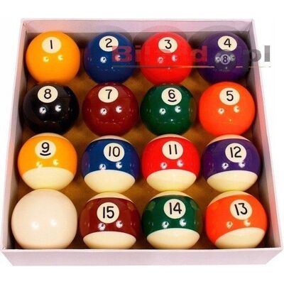 Ensemble de Boules de Billard Ventura Laminé 57,3mm - Boules de Billard - Publicité Ensemble de Boules de Billard Ventura Laminé 57,3mm - Boules de Billard - Publicité