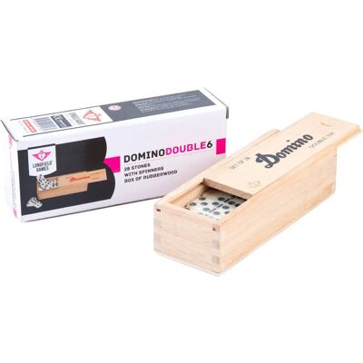 Longfield Domino Double 6 - Dominoes - Publicité Longfield Domino Double 6 - Dominoes - Publicité