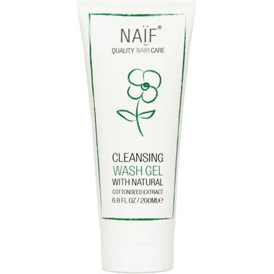 NAÏF 871795311730 Čisticí gel na obličej - Unisex - 200ml NAÏF 871795311730 Čisticí gel na obličej - Unisex - 200ml
